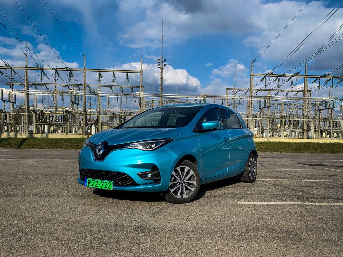 Az igazi rt kek bel l vannak Renault Zoe Z.E. R135