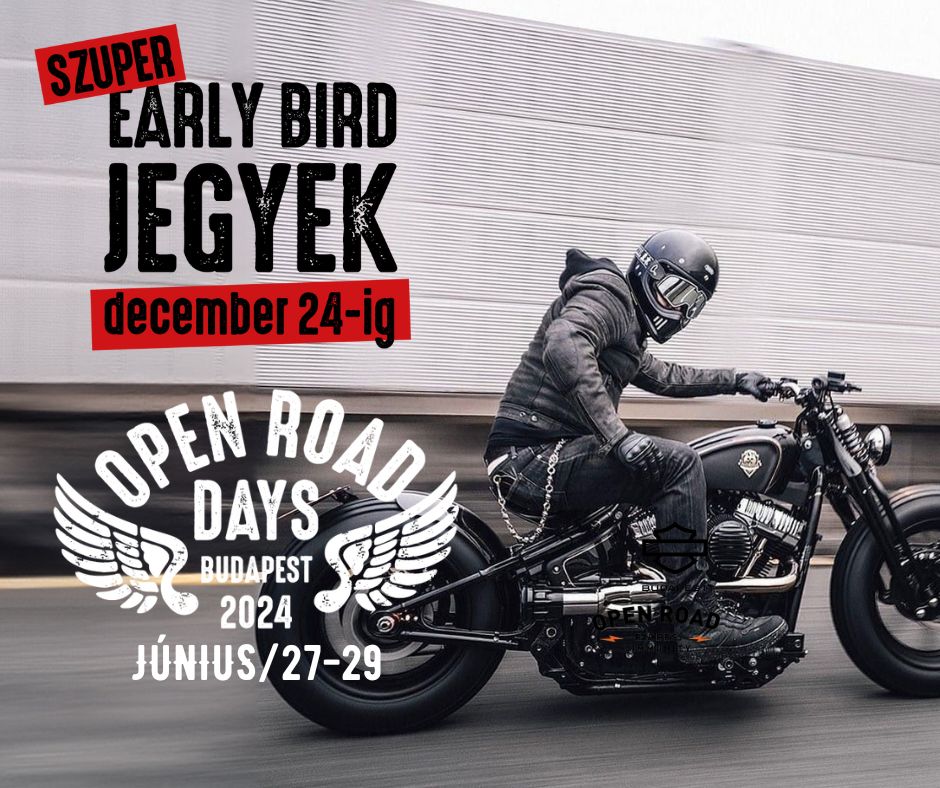 A HarleyDavidson Budapest bemutatja Budapest Open Road Days 2024