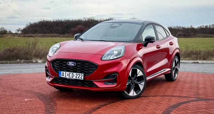 2025-ben is harap? – Ford Puma ST-Line X 1.0 EcoBoost MHEV